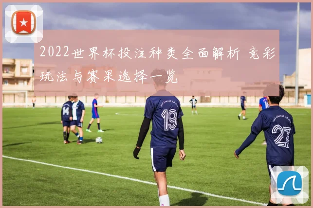 2022世界杯投注种类全面解析 竞彩玩法与赛果选择一览