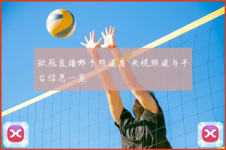 欧冠直播哪个频道看 央视频道与平台信息一览