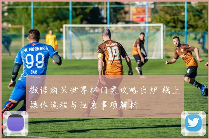 微信购买世界杯门票攻略出炉 线上操作流程与注意事项解析